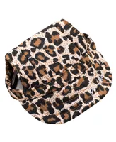 Pet Life 'Cheetah Bonita' Cheetah Patterned Uv Protectant Adjustable Dog Hat Cap