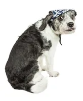 Pet Life 'Bone Cappa' Graffiti Sculptured Uv Protectant Adjustable Dog Hat Cap