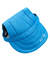 Pet Life 'Cap-Tivating' Uv Protectant Adjustable Fashion Dog Hat Cap