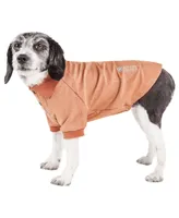 Pet Life Active 'Fur-Flexed' Relax Stretch Performance Dog Polo T-Shirt