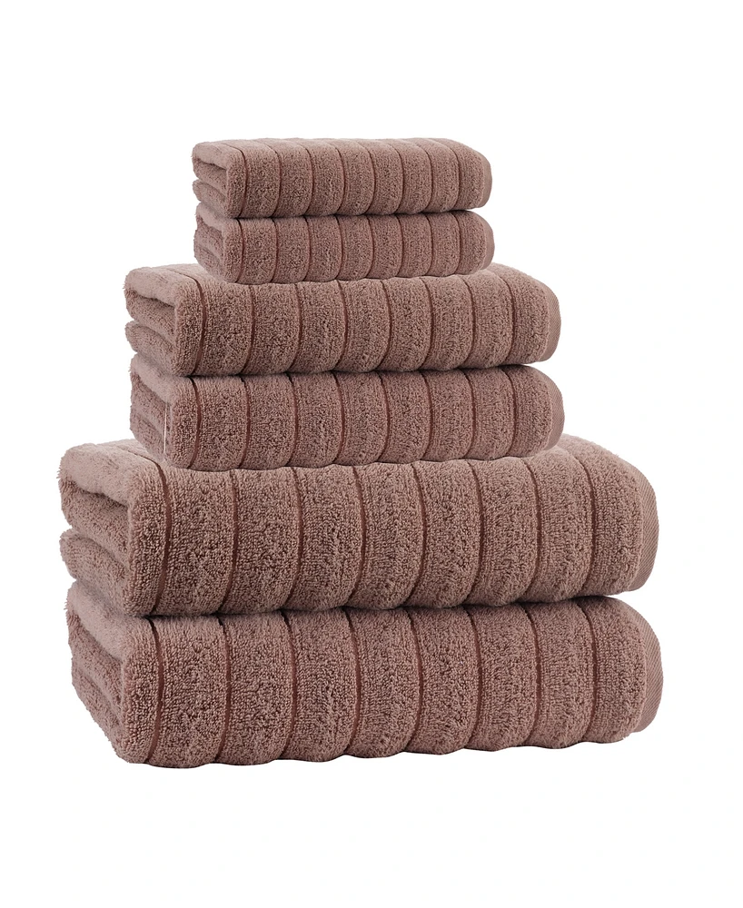 Depera Home Vague Turkish Cotton 8-Pc. Bath Towel Set