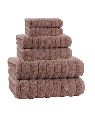 Depera Home Vague Turkish Cotton 8-Pc. Bath Towel Set