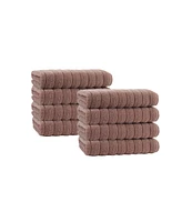 Depera Home Vague Turkish Cotton 8-Pc. Washcloth Set