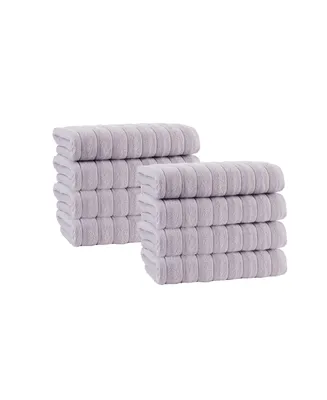 Enchante Home Vague 8-Pc. Wash Towels Turkish Cotton Towel Set
