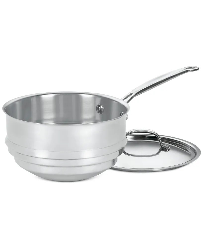 Cuisinart Chef's Classic Stainless Steel 1.5 Qt. Covered Saucepan - Macy's