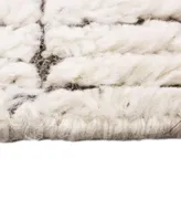 Bb Rugs Natural Wool Nat 20 Ivory Gray Area Rug