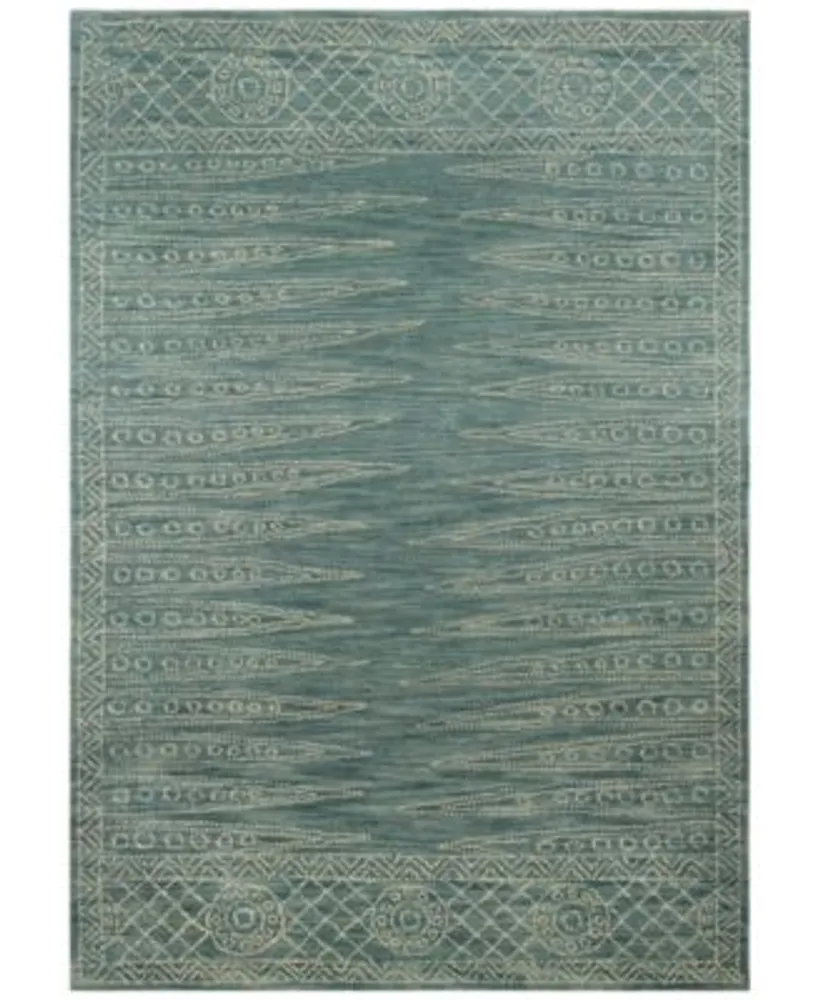 Bb Rugs Nico Nic 153 Teal Area Rug