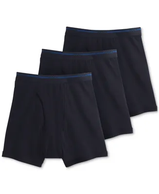 Jockey Men's Classic 3 Pack Cotton Boxer Briefs