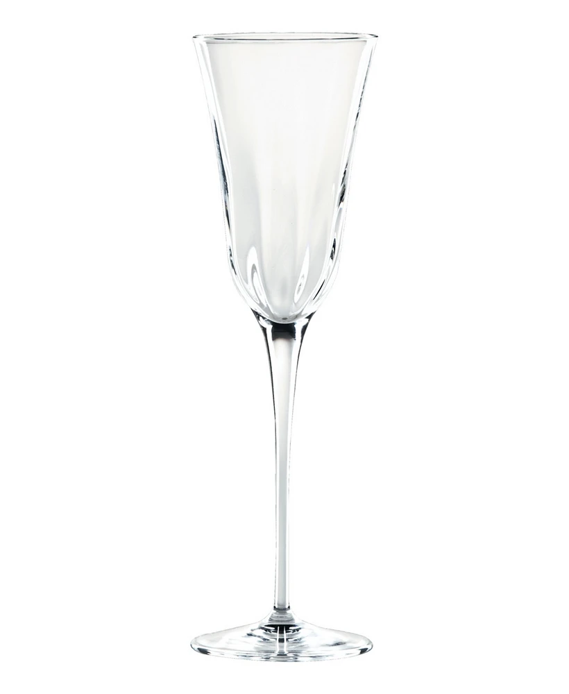 Vietri Optical Clear Champagne Flute