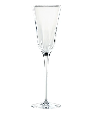 Vietri Optical Clear Champagne Flute
