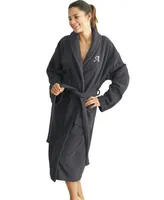 Linum Home 100% Turkish Cotton Personalized Unisex Herringbone Bath Robe