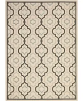 Safavieh Courtyard CY7938 Beige and Black 9' x 12' Outdoor Area Rug