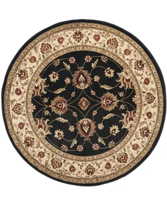 Safavieh Lyndhurst LNH553 and Ivory 5'3" x 5'3" Round Area Rug