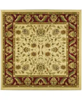 Safavieh Lyndhurst LNH215 Ivory and Red 6' x 6' Square Area Rug