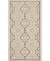 Safavieh Courtyard CY7938 Beige and Dark Beige 2' x 3'7" Outdoor Area Rug