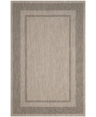 Safavieh Courtyard CY8477 Beige and 8' x 11' Outdoor Area Rug