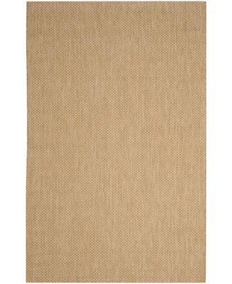 Safavieh Courtyard CY8521 Natural and 5'3" x 7'7" Outdoor Area Rug