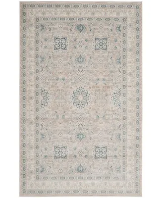 Safavieh Archive ARC671 Gray and Blue 4' x 6' Area Rug