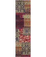 Safavieh Monaco MNC211 Multi 2'2" x 12' Runner Area Rug