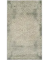 Safavieh Constellation Vintage CNV751 Light Gray and Multi 3'3" x 5'7" Area Rug