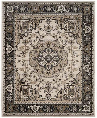 Safavieh Lyndhurst LNH334 Cream and Navy 8' x 10' Area Rug