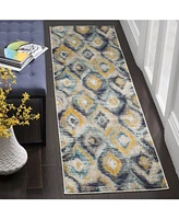 Safavieh Monaco MNC242 2'2" x 6' Runner Area Rug