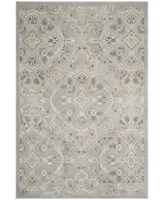 Safavieh Persian Garden PEG614 Silver and Beige 6'7" x 9'6" Area Rug