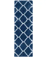 Safavieh Montreal SGM866 Blue and Ivory 2'3" x 9' Runner Area Rug