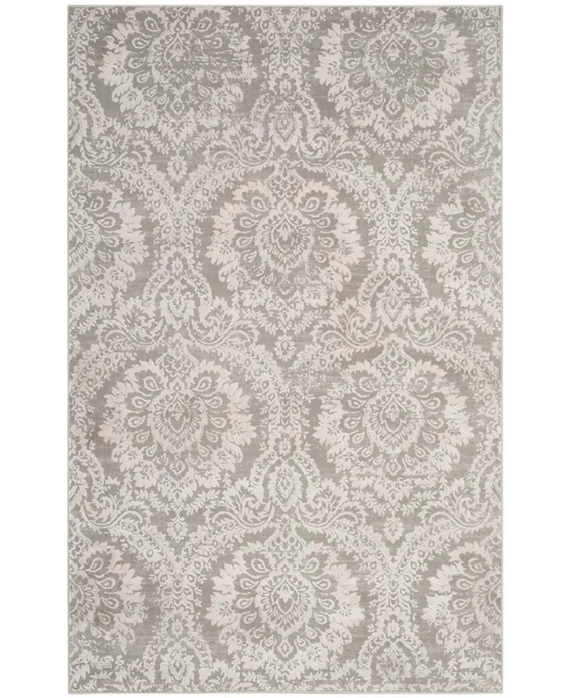 Safavieh Princeton PRN717 Gray and Beige 4' x 6' Area Rug