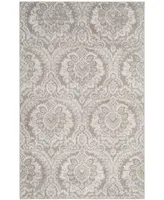 Safavieh Princeton PRN717 Gray and Beige 4' x 6' Area Rug