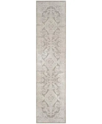 Safavieh Princeton PRN715 Grey and Beige 2' x 10' Runner Area Rug