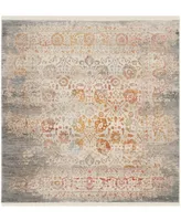 Safavieh Vintage Persian VTP411 Gray and Multi 5' x 5' Square Area Rug