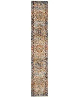 Safavieh Vintage Persian VTP435 Blue and Multi 2'2" x 14' Runner Area Rug