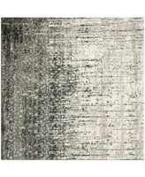 Safavieh Retro RET2770 Black and Gray 4' x 4' Square Area Rug