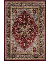 Safavieh Lyndhurst LNH330 Red and Black 5'3" x 7'6" Area Rug