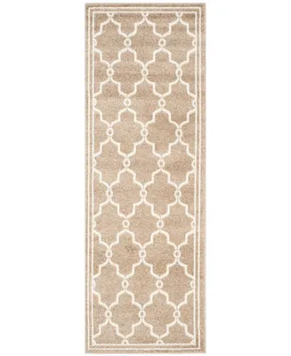 Safavieh Amherst AMT414 Wheat and Beige 2'3" x 7' Runner Area Rug