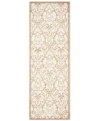 Safavieh Amherst AMT427 Wheat and Beige 2'3" x 7' Runner Area Rug