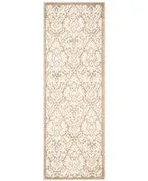 Safavieh Amherst AMT427 Wheat and Beige 2'3" x 7' Runner Area Rug