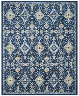 Safavieh Evoke EVK224 Royal and Ivory 8' x 10' Area Rug