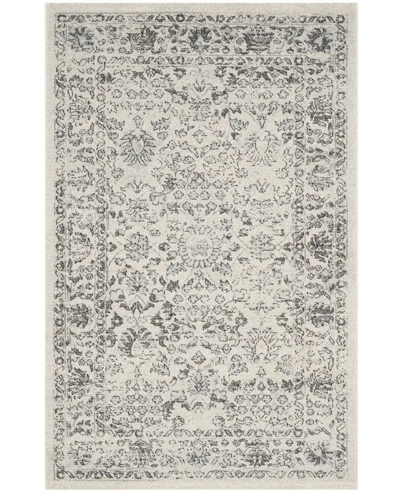 Safavieh Carmel CAR274 Beige and Blue 4' x 6' Area Rug