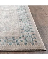 Safavieh Archive ARC671 Gray and Blue 8' x 10' Area Rug