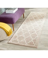 Safavieh Amherst AMT414 Wheat and Beige 2'3" x 7' Runner Area Rug