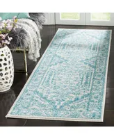 Safavieh Adirondack Ivory and Teal 2'6" x 8' Runner Area Rug