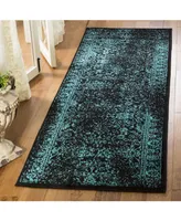 Safavieh Adirondack and Teal 2'6" x 8' Runner Area Rug