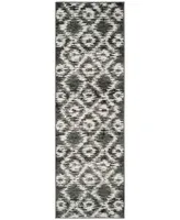 Safavieh Adirondack Charcoal and Ivory 2'6" x 8' Runner Area Rug