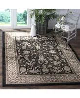 Safavieh Lyndhurst LNH340 Anthracite and Cream 5'3" x 7'6" Area Rug