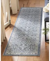 Safavieh Charleston CHL412 Navy and Creme 2' x 8' Runner Area Rug