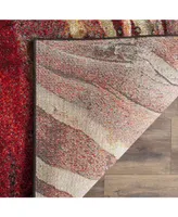 Safavieh Glacier GLA126 Red and Multi 5'3" x 7'6" Area Rug