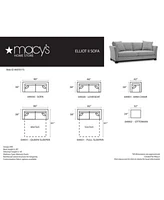 Elliot Ii Fabric Sectional Sofa Collection Created For Macys