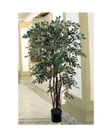 Nearly Natural 4' Ruscus Faux Silk Tree
